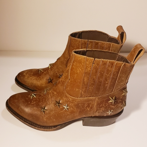 NWOB Matisse Run Wild Leather Western Bootie - Picture 3 of 6